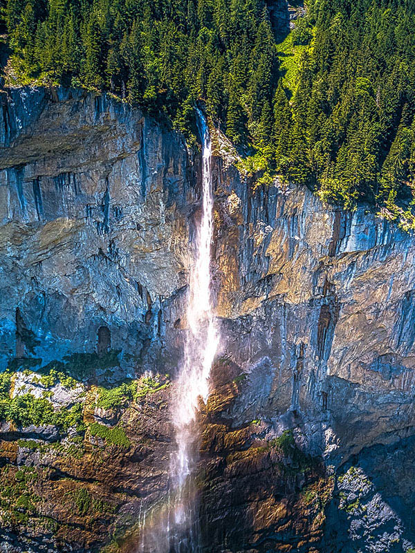 Lauterbrunnen waterfall